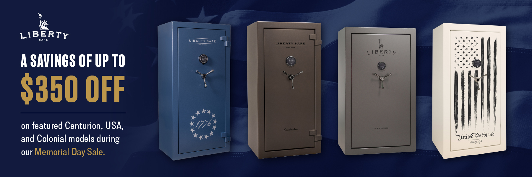 Liberty Safe Memorial Day Sale from Dungarees your Liberty Safe dealer in Columbia