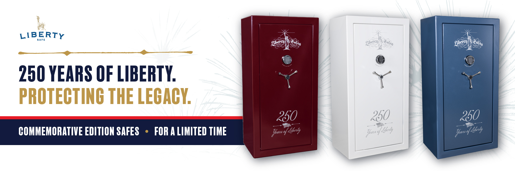250th Commemorative Edition Safes from Dungarees your Liberty Safe dealer in Columbia